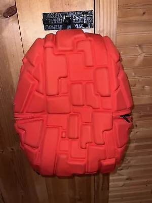 Mad Pax Orange  Backpack Bookbag - Block Shapes • $35