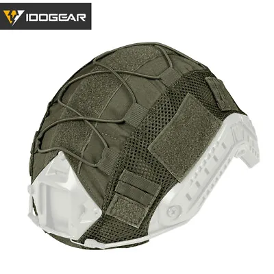 IDOGEAR FAST Helmet COVER Tactical Hunting Airsoft Gear Sports Headwear Camo • $14.63