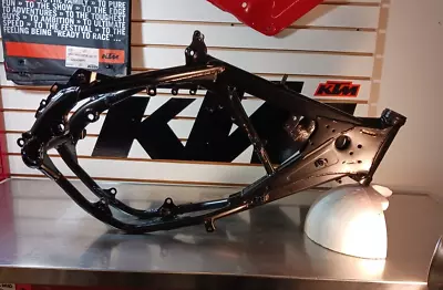 2001 Ktm 200 Exc Mxc Frame Fresh Black Powdercoat • $199.99