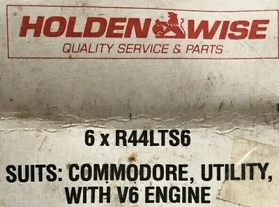 HOLDEN COMMODORE STATESMAN V6 GMH AC DELCO SPARK PLUG SET 7 X P/No R44LTS Set 2  • $19.99