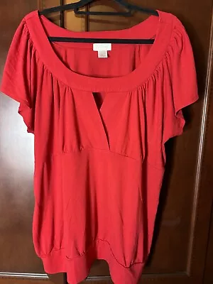 Women’s Plus Maurice’s Brand Red Shirt Size 3x • $6