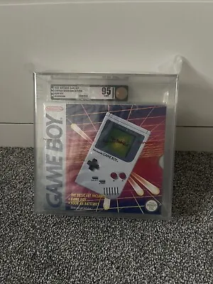 Nintendo Gameboy Console Red Strip Factory Sealed VGA Graded 95 • £14000