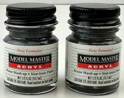 DUNKELBRAUN RLM 61 Model Master Acryl 0.5 Fl.oz. (14.7 ML) LOT Of 2 Paint • $5.97