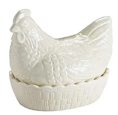 Mason Cash Large Hen Nest Egg Storage Holder Rack Cream Kitchen Storage Display • £23.27