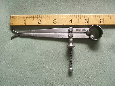 £6 • Buy Vintage Moore & Wright 6  Spring Joint Internal Calipers VGC (1)