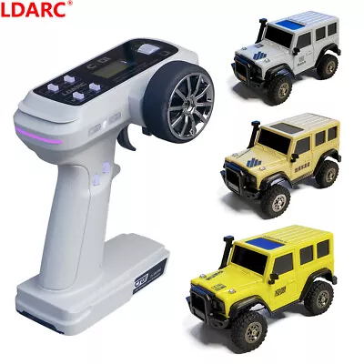 LDARC X43 1:43 Crawler RC Car Simulation Full Time 4WD Climbing Vehicle Toy • $96.97