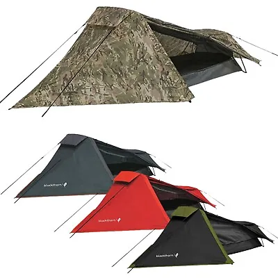 Highlander Blackthorn 1 Man Tent Military Lightweight Solo One-Person Camping • £64.95