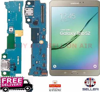 Samsung Galaxy Tab S2 Charging Port Dock Connector Unit T810 T815 T813 T817 • £6.83