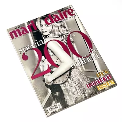 MARIE CLAIRE - April 2012 200th Edition - CLAUDIA SCHIFFER Kate Moss HEIDI KLUM • $15