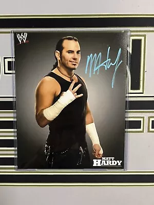 Autographed 8x10 Matt Hardy REPRINT WWE Promo Photo Wrestling Hardy Boyz Signed • $29.99