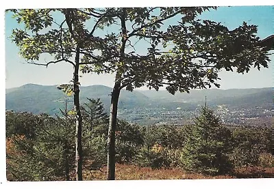 MT GREYLOCK No ADAMS WILLIAMSTOWN Mohawk Trail MA Postcard Massachusetts 1963 • $5.99