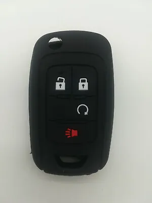 Black Fob Key Cover For Chevrolet Equinox Impala Sonic Buick Encore GMC Terrain • $6.99