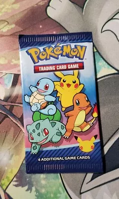 $3.99 • Buy 1x Pokemon 25th Anniversary McDonalds Promo Cards Booster Pack