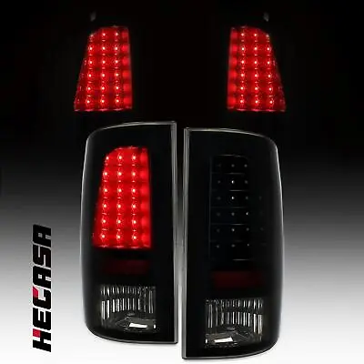 Smoke LED Tail Lights Brake Lamps L+R For 2009-2018 Dodge Ram 1500 2500 3500 • $78