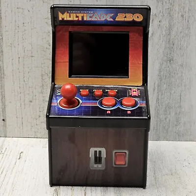 Multicade 230 Sound Logic XT Mini Retro Arcade Video Game Machine - Works • $15