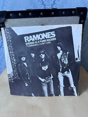 Ramones: Sheena Is A Punk Rocker -original 1977 12  (Ltd Edition) A1/B1 - Vg/vg+ • £30