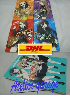 USED K On Vol.1-4 + Shuffle 5 Set Japanese Manga Kakifurai Manga Time KR Kei On! • $38.70
