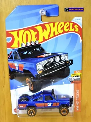 Hot Wheels '73 Jeep J10 [Blue] K&N - New/Sealed/VHTF [E-808] • $11.95