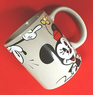 Disney Coffee Mug Mickey Minnie Mouse Pluto Tea Cup 10 Oz Original Jerry Leigh • $12.95