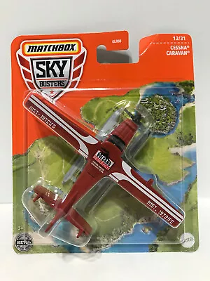 2021 Matchbox Sky Busters® 68982 #8 Cessna Caravan RED • $7.99