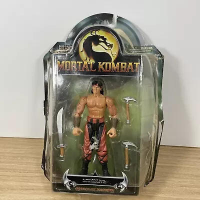 Mortal Kombat Shaolin Monks LIU KANG Action Figure 2006 Jazwares Loose Box • $79.99