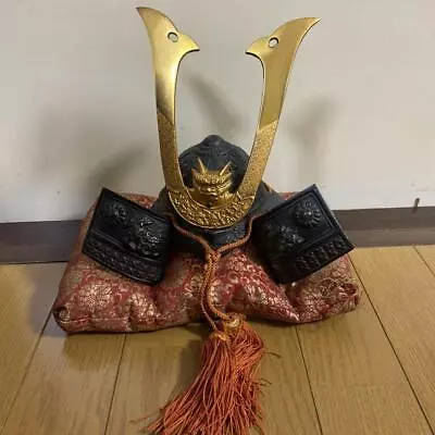 ANTIQUE KABUTO Helmet YOROI Samurai Armor Vintage Busho Retro Japanese • $97.99