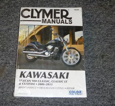 2010 Clymer Kawasaki Vulcan 900 Classic LT & Custom Service Repair Manual M246 • $104.30
