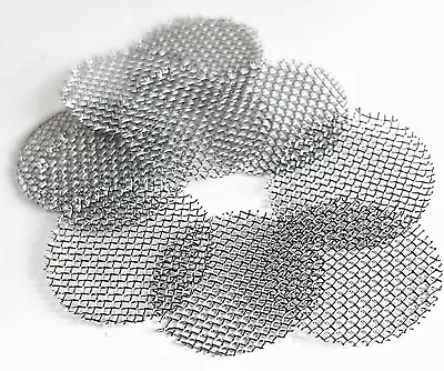 Box Of Smoking Pipe Screen Filter Stainless Steel Gauzes For Smoking Pipes 500Pc • $11.79