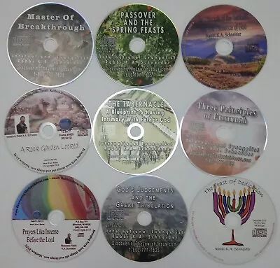Messianic Sermons On 9 CDs LOT ~FREE US SHIPPING~ Jews For Jesus Hebrew Roots • $7.99
