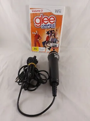 Wii Glee Karaoke Revolution + Logitech USB Microphones With Game • $30.99
