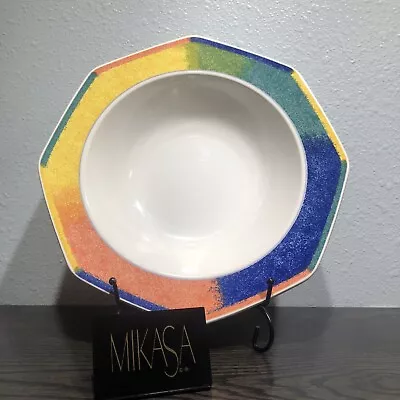 MIKASA GALLERY  DV016 COLOR ECLIPSE 10 3/8”  Round Vegetable Bowl • $15.16