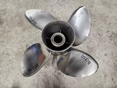 4 Blade 14 1/4  X 17p Solas Rubex Hr4 Ss Prop 9553-143-17 Flo Torq P10241 • $150