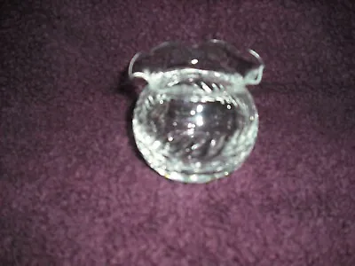 £9.99 • Buy Edinburgh Crystal Cut Glass Miniature Bowl, Excellent Condition.