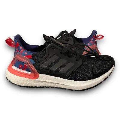 Adidas Ultraboost 20 Chinese New Year CNY Women’s Size 6 Black Pink White H04408 • $36