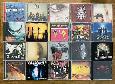 Lot Of 20 Metal CD’s Used Primus Tool Disturbed Korn Incubus Godsmack  • $19.99