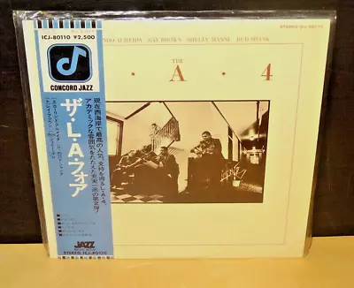 Top Copy La4 Four Debut Original Japan Concord Icj-80110 Obi Ray Brown Bud Shank • $39.90