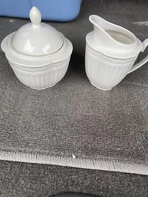 Mikasa Italian Countryside - Cream And Sugar Bowl Excellent Condition • $23