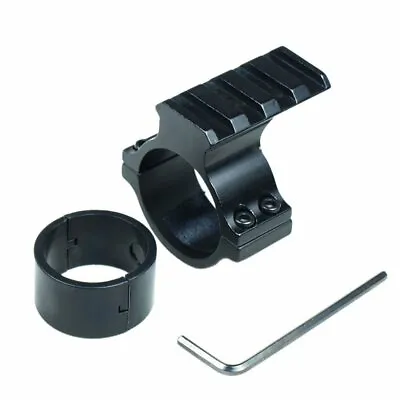 Scope Barrel Mount 1  - 25mm & 30mm Ring Adapter With 20mm Weaver Picatinny Rail • $7.95