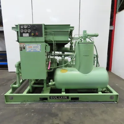 $11500 • Buy Sullair 20-100H ACAC 100Hp Water Cooled Rotary Air Compressor 208/480V 13k Hours