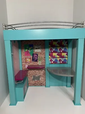 American Girl GOTY 2016 Gabriela’s Loft Bed Frame Only Blue Purple Pink 18” Doll • $149.99