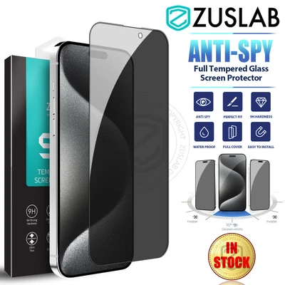 $8.46 • Buy For IPhone 15 14 13 12 11 Pro Max XR X 8 7 6 Plus Privacy Glass Screen Protector