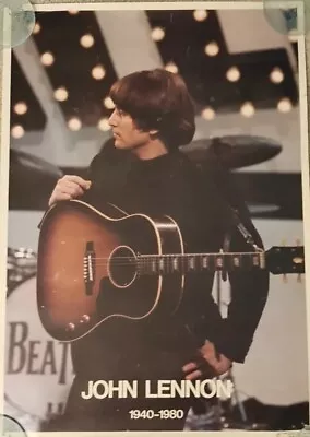 Rare Vintage 1980 Original John Lennon Poster Still Sealed Brand NOS • $110