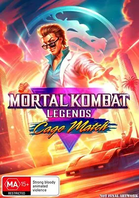 Mortal Kombat Legends: Cage Match DVD | Region 4 • $24.21