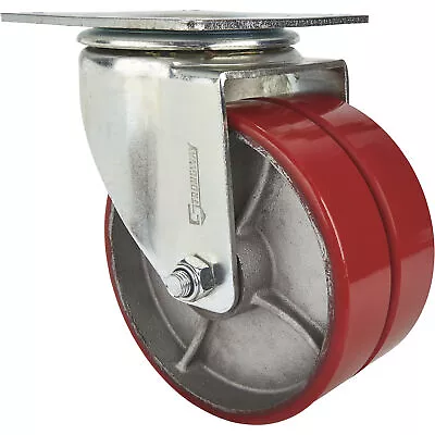 Strongway 8in. Swivel Heavy-Duty Dual-Wheel Caster 2600-Lb. Capacity • $82.99