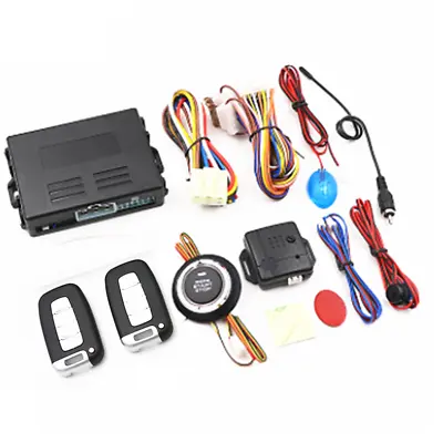 Remote Start Kit Car Keyless Entry Ignition Engine Starter Stop Security Alarm • $62.90