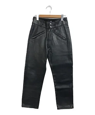 BUCO Leather Pants Black 50s • $510