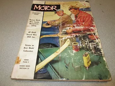 Motor Age Magazine January 1949       • $7.70