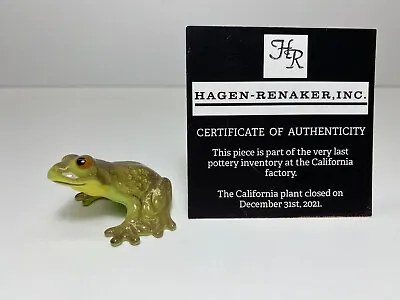 Hagen Renaker #917 A-4044 Miniatures Timid Frog Last Of The Factory Stock  • $10.99