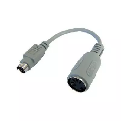 GP192 6 Pin Mini Din Male To 5 Pin Din Female Keyboard Cable Adaptor • £4.89