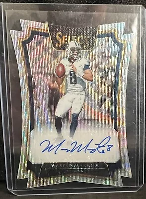 Marcus Mariota 2016 Panini Select Auto Ssp 5/5 • $85